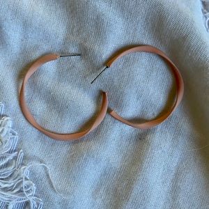 Light Pink Hoops